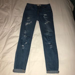NWOT bullhead high rise skinniest jeans